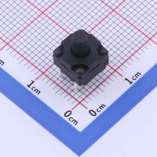 TS-1012-A13B3-D2 8*8*10防水IP67四脚插件按键250gf 插件,8x8mm