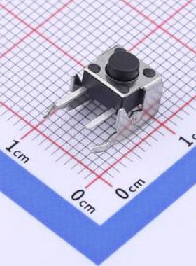GT-TC100C-H050-L1 6x6支架轻触开关 H5.0mm 100gf 插件 轻触开关