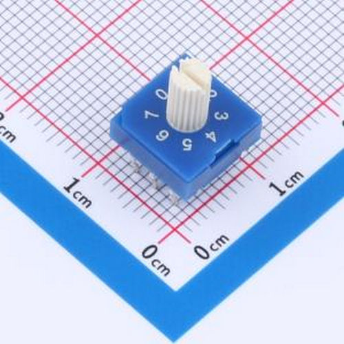 R9308R7H 8421BCD码旋转编码开关 DIP-6 旋转编码器