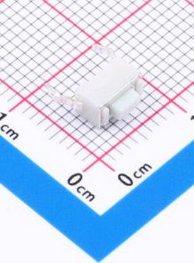 TP15012645 3X6X4.5H 立式插件 260克力 白色按钮 DIP 轻触开关