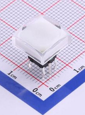 K6-6271D04 绿色带灯开关 插件 轻触开关