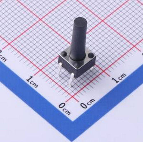 TS-1095PD-A18B2-D2 6*6*15mm 直插 轻触开关 插件 轻触开关