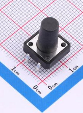 TS015-CBW1FH15.0 12*12*15.0mm 直插 250GF 轻触开关 插件-4P,12