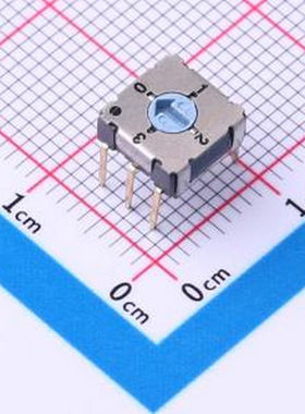 SKAR-04 旋转编码开关/8421开关/BCD编码开关 插件 旋转编码器
