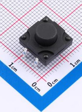 TS018-CBY1EH7.0 12*12*7.0mm 直插 180GF 防水IP67 轻触开关 插