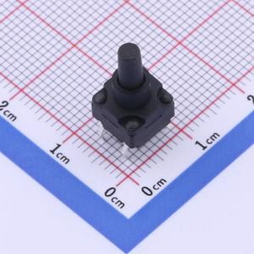 TS-1012A-A18B3-D2 8*8*15防水IP67四脚插件加护套按键250gf 插件