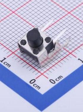 K2-1102AQ-F3SW-01 6x6x6.5mm 小支架开关 插件 轻触开关