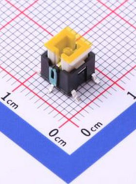 K6-6140S04 绿色带灯开关 SMD 轻触开关