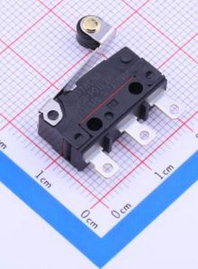 D2SW-P01L2H 0.1A at 30 VDC 单刀双掷 - 行程开关