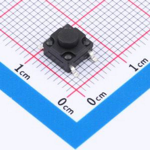 TS017A-TBY1EH5.0 6*6*5.0mm 立贴 180GF 防水IP67 轻触开关 SMD-