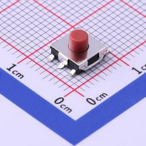 TS-1080W-A6B3-D1 6.4*6*4.3mm 立贴 轻触开关 SMD,6.2x6.2mm 轻