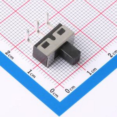 HX SS12D10G6-WJ 两档卧式插件 3脚拨动开关弯插 柄长6.0mm 插件-