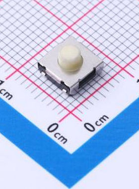 YTS1S0052CEJ00 6.2X6.2X4.3 160GF硅胶米黄钮J脚 SMD 轻触开关