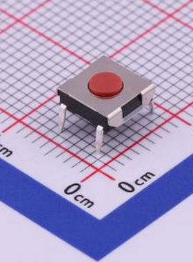 K2-1157DP-B4CW-01 6.40mmx6.00mmx2.5 4P-直脚 插件 轻触开关