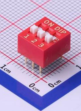 NDS-03V 3位插件拨码 插件 拨码开关