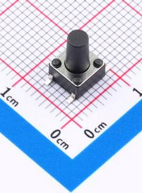 BTS0D0032MBG00 6x6x10mm 260gf 贴片轻触开关 SMD-4P,6x6mm 轻触