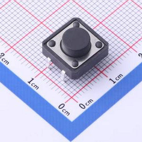 TS-KG1103-BB60F 12*12*6mm 直插 轻触开关 插件 轻触开关
