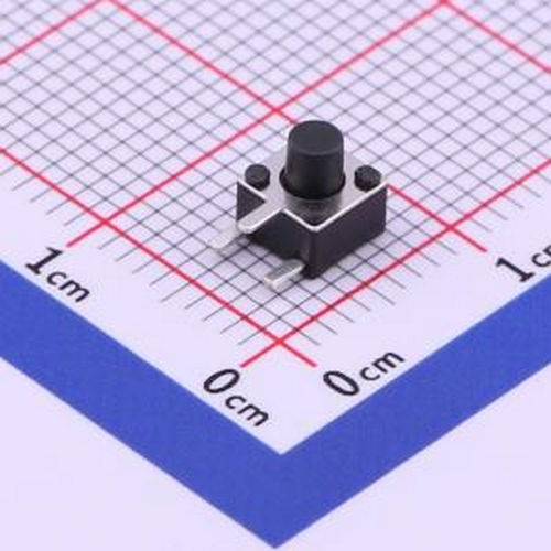 TS-1091B-A4B3-D2 4.5*4.5*5mm 卧插 轻触开关 插件 轻触开关