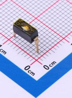 DSIC01THGET 2.54mm 1位插件平柄贴膜拨码开关 插件 拨码开关