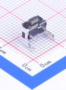 SKHLLDA010 7.3*4.3*3.72mm 卧插 轻触开关 插件 轻触开关