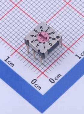 SKAR-10 旋转编码开关/8421开关/BCD编码开关 插件 旋转编码器