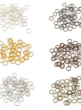 50pcs 12mm Hair Braid Rings Accessories Clips for Women and
