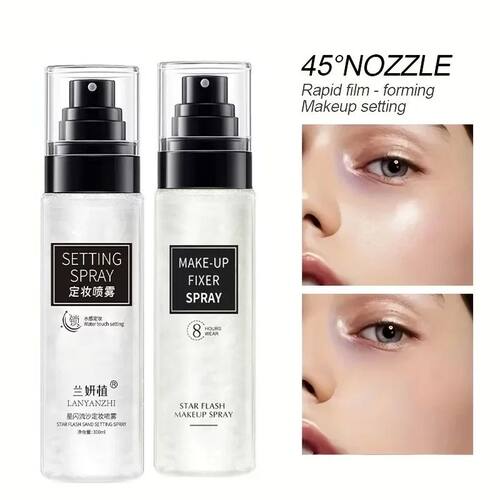 Makeup Fixer Spray Waterproof Sweatproof Long Lasting Oil Co