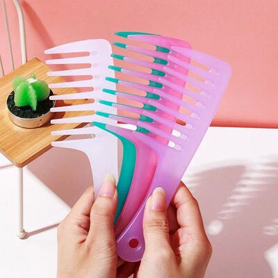 Large Wide-tooth Curly Hair Comb Curly Women Smooth Hair Com