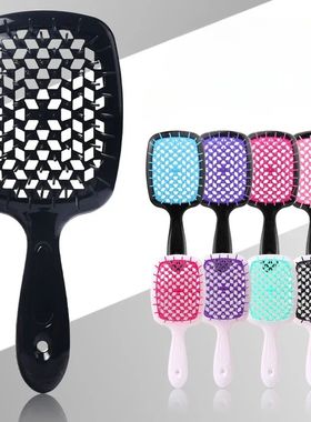 Tangled Hair Comb Detangling Hair Brush Massage Combs Hollow