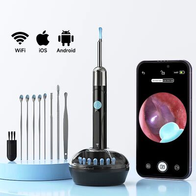 WiFi Endoscope 4.2mm 1080P Ear Picker Camera with Ear Spoon