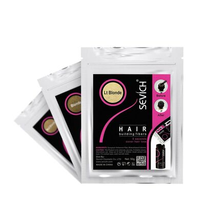 100g Hair Fibers 10 Color Keratin Hair Building Fiber Powder