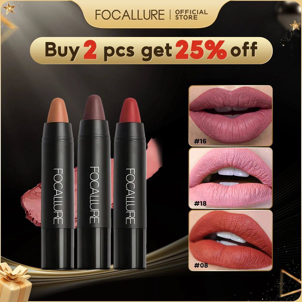 31 Colors Matte Lipstick Long Lasting Waterproof Sexy Lipbal