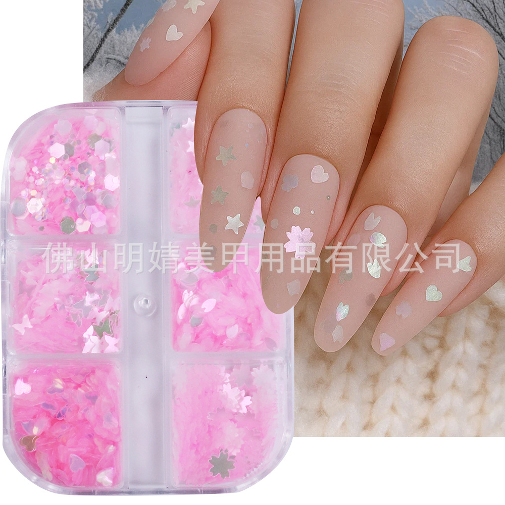 Magic Color Nail Art Sequins Japanese Magic Color Powder Gli