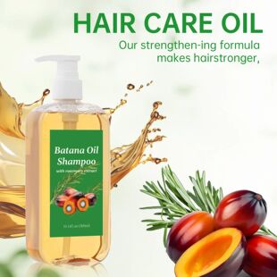 300ML Batana Oil Shampoo Nourishing Hair Growth Strengthens
