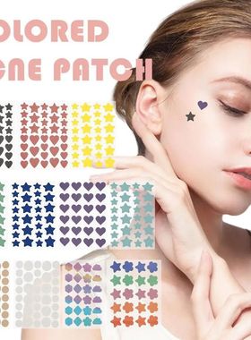 28/36pcs Acne Patch Pimple Patch Five-colored star Acne Abso