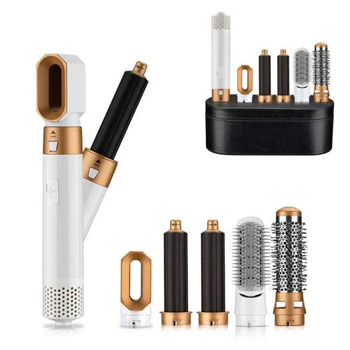 1000W Electric Hair Dryer with Curling Iron 5In1 Hair Curler