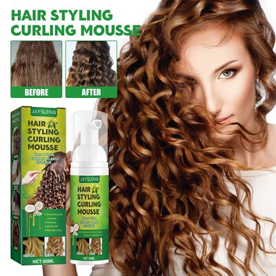 Curling Styling Mousse Natural Plant Extracts Impetuous Incr