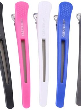 6Pcs Alligator Hair Clips Hairdressing Clamps Claws Section