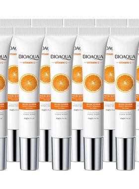 10pcs Vitamin C Eye Cream Anti Dark Circles Moisturizing Eye