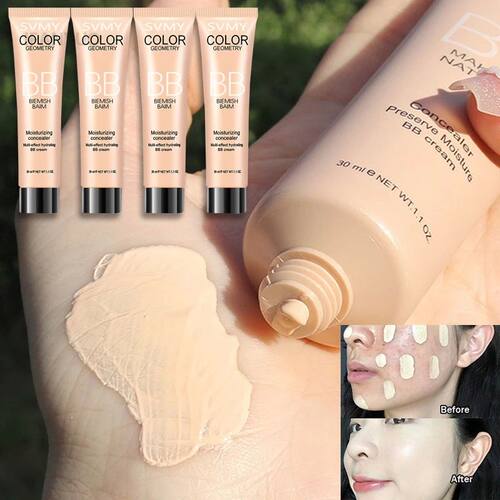 Liquid BB Cream Brighten Even Skin Tone Moisturizing Hydrati
