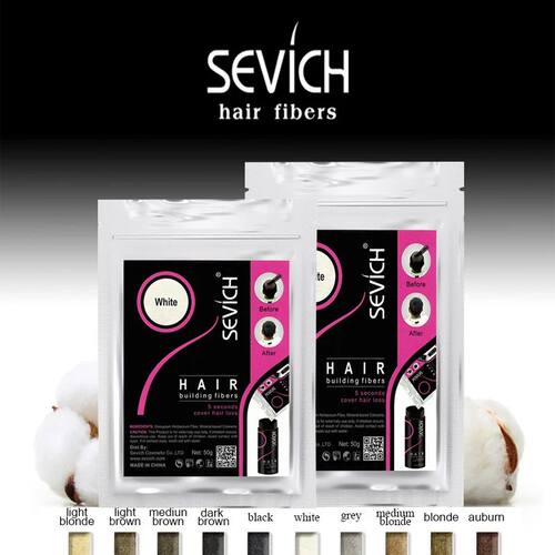 10 Colors Hair Fiber 50g Hair Building Fiber Powder Keratin