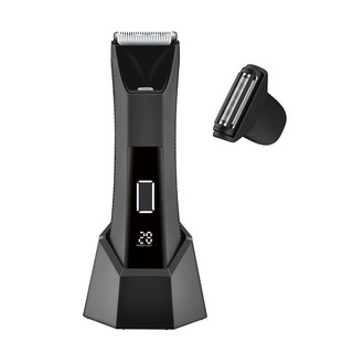 Electric Groin Hair Trimmer for Men,Body Groomer Pubic Water