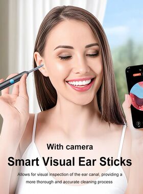 Smart Visual Ear Cleaner Set with Camera Otoscope Ear Cleane