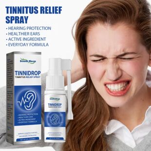 60ml Tinnitus Relief Spray Clean Ear Canal Blockage Improve