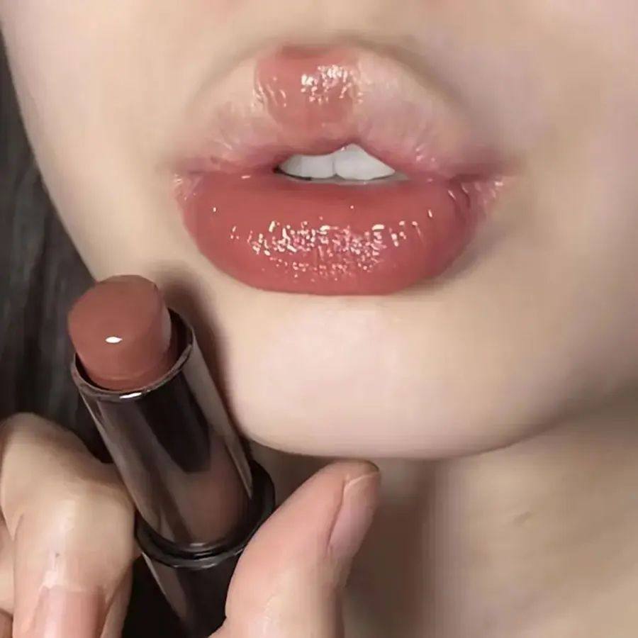 Lipstick Red Brown Lipstick Non-fading Non-stick Cup Waterpr