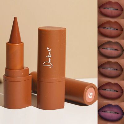 6 color Matte Lip Liner Lipstick Natural Waterproof Longlast