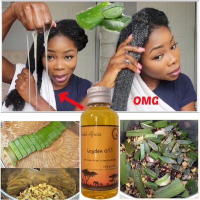 Oil-One Touch to Gorgeous-North African Aloe Vera＆ Chebe Po