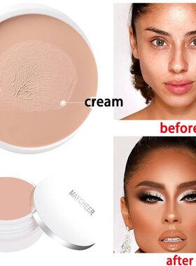 Concealer Foundation Cream Full Cover Dark Circles Acne Spot