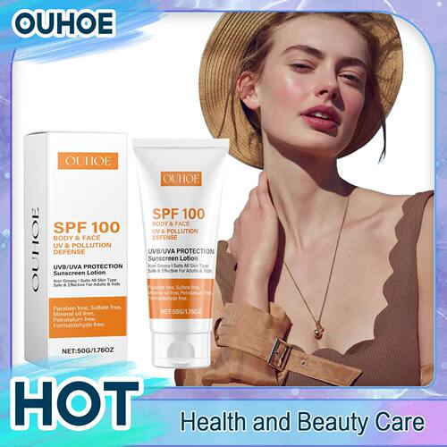 Facial Body Sunscreen Spf100 Anti Sun UV Protector Solar Ski