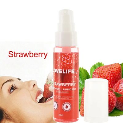 Edible Lubricant Strawberry Flavor for Sex Lube Water